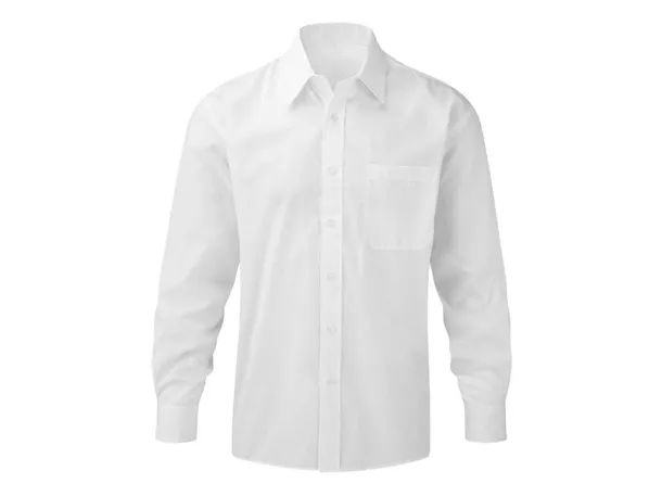 BUSINESS LSL MEN men’s long sleeve shirt - EXPLODE White