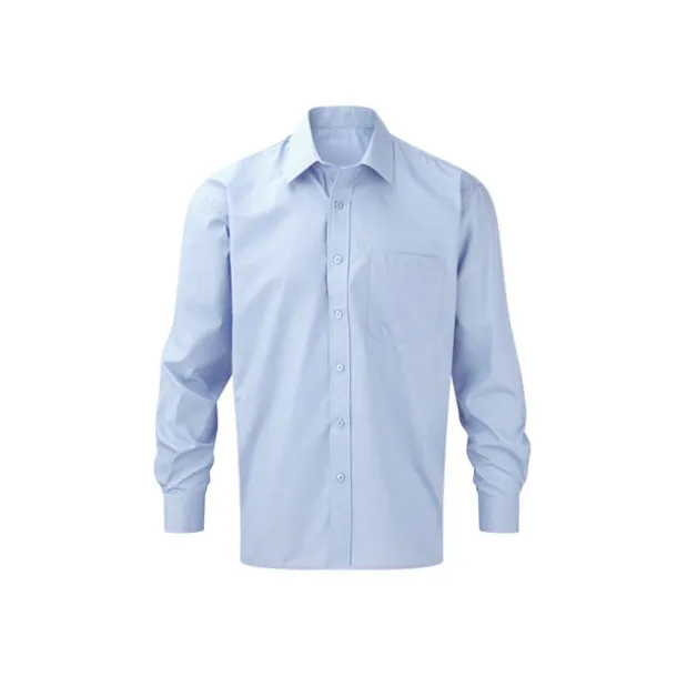 BUSINESS LSL MEN men’s long sleeve shirt - EXPLODE Sky blue