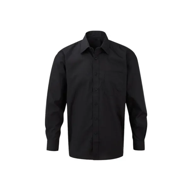 BUSINESS LSL MEN men’s long sleeve shirt - EXPLODE Black