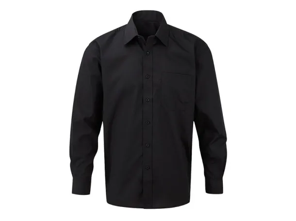 BUSINESS LSL MEN men’s long sleeve shirt - EXPLODE Black