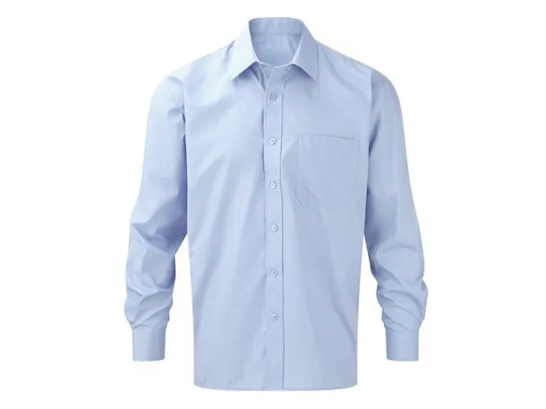 BUSINESS LSL MEN men’s long sleeve shirt - EXPLODE Light blue