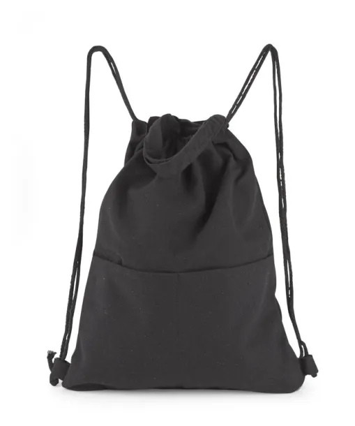 PAMUK Drawstring bag Crna