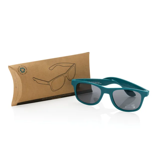  GRS recycled PP plastic sunglasses - XD Collection Turquoise 