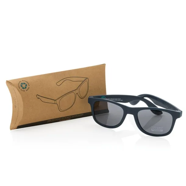  GRS recycled PP plastic sunglasses - XD Collection Navy Blue 