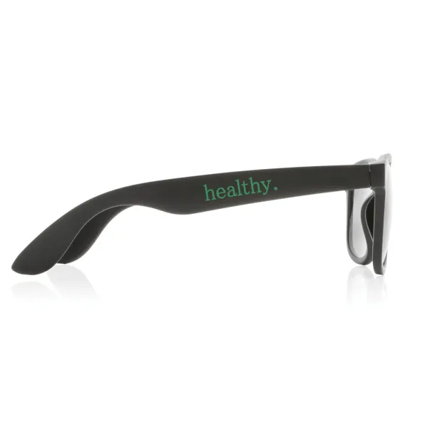  GRS recycled PP plastic sunglasses - XD Collection Black 