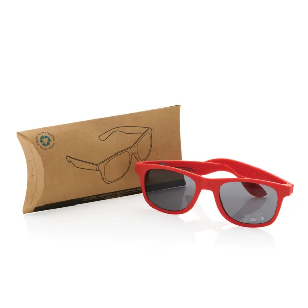  GRS recycled PP plastic sunglasses - XD Collection Crvena 