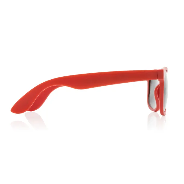  GRS recycled PP plastic sunglasses - XD Collection Red 