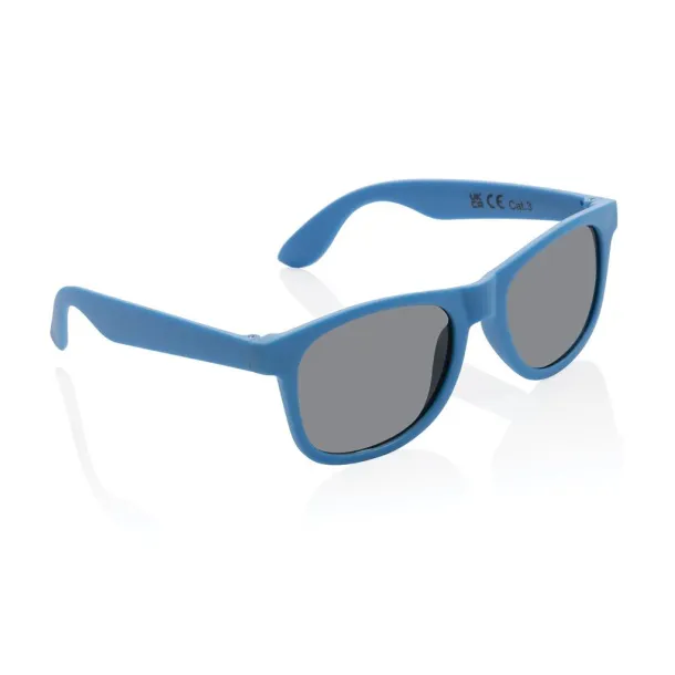  GRS recycled PP plastic sunglasses - XD Collection blue 