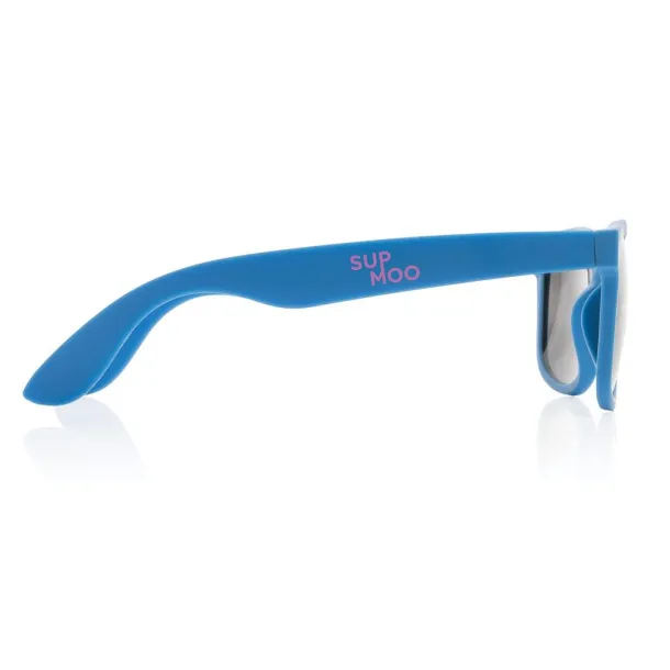  GRS recycled PP plastic sunglasses - XD Collection Plava