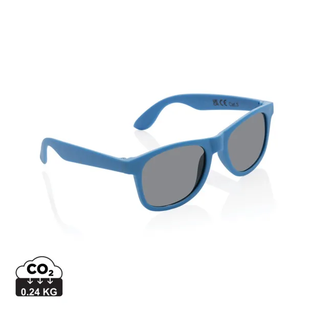  GRS recycled PP plastic sunglasses - XD Collection blue 