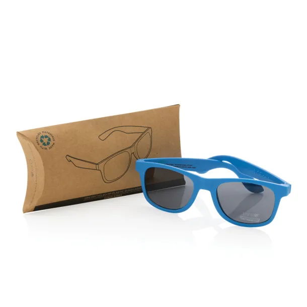  GRS recycled PP plastic sunglasses - XD Collection blue 