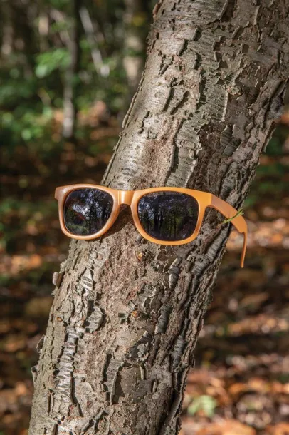  GRS recycled PP plastic sunglasses - XD Collection Orange 