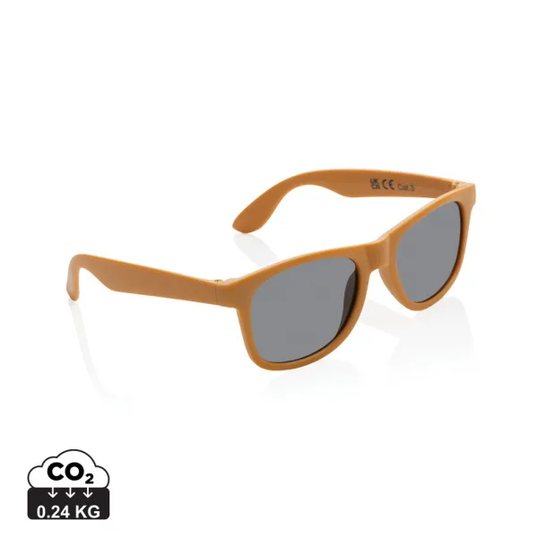  GRS recycled PP plastic sunglasses - XD Collection Orange 