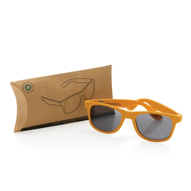  GRS recycled PP plastic sunglasses - XD Collection Narančasta 