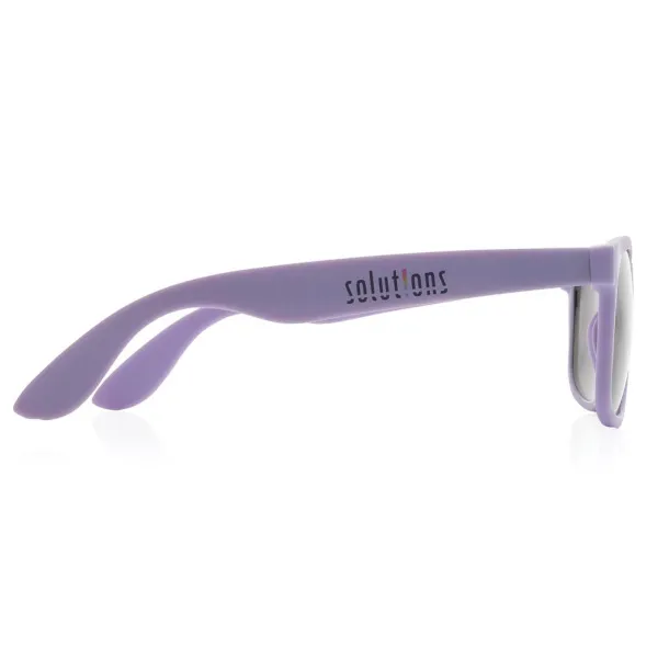  GRS recycled PP plastic sunglasses - XD Collection purple 