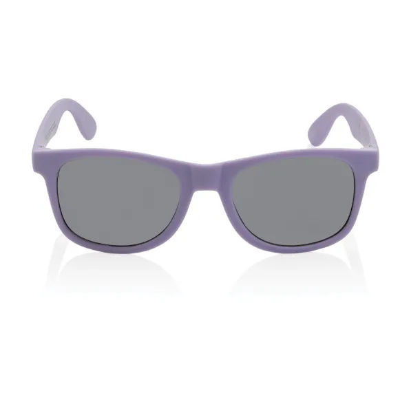  GRS recycled PP plastic sunglasses - XD Collection purple 