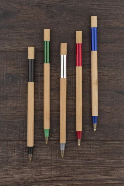 IXER Bamboo ball pen Silver