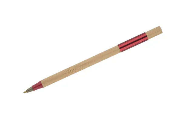 IXER Bamboo ball pen Red