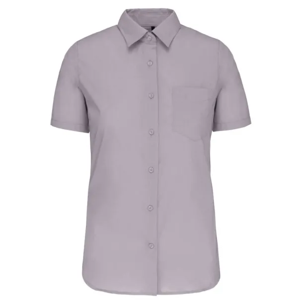 JUDITH LADIES' SHORT-SLEEVED SHIRT - Kariban Urban Grey