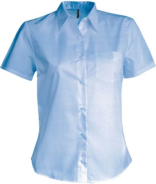 JUDITH LADIES' SHORT-SLEEVED SHIRT - Kariban Bright Sky