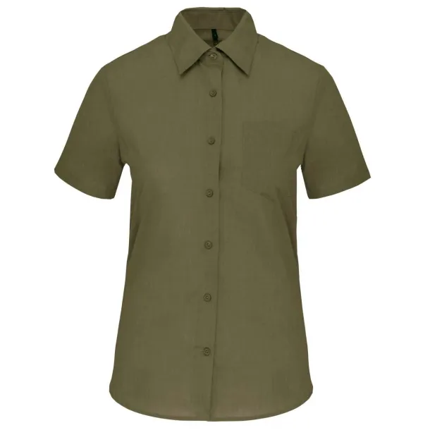 JUDITH LADIES' SHORT-SLEEVED SHIRT - Kariban Khaki