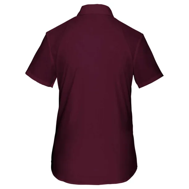 JUDITH LADIES' SHORT-SLEEVED SHIRT - Kariban Wine