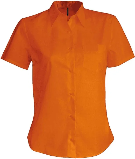 JUDITH LADIES' SHORT-SLEEVED SHIRT - Kariban Orange