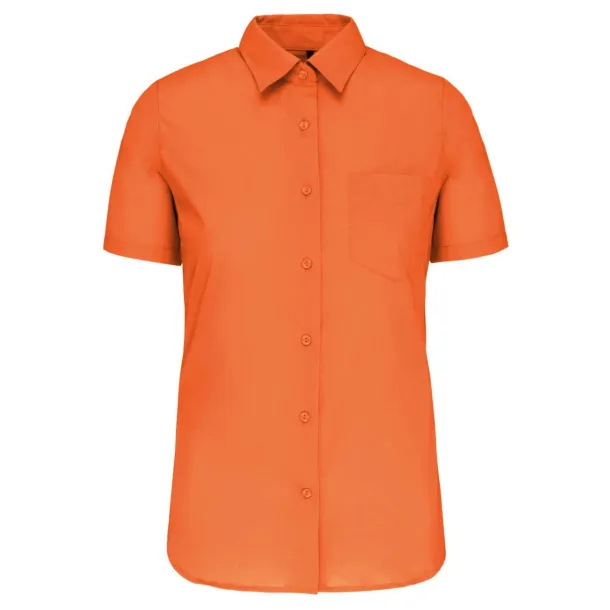 JUDITH LADIES' SHORT-SLEEVED SHIRT - Kariban Orange