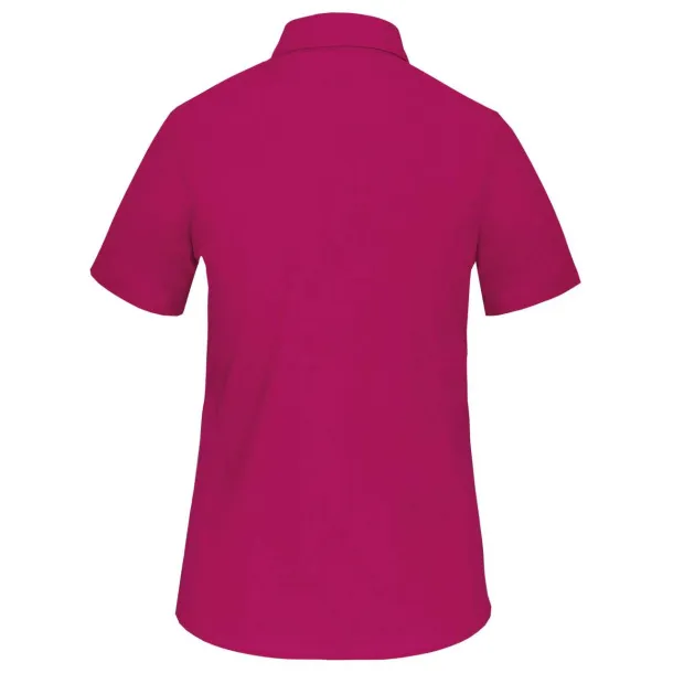 JUDITH LADIES' SHORT-SLEEVED SHIRT - Kariban Fuchsia