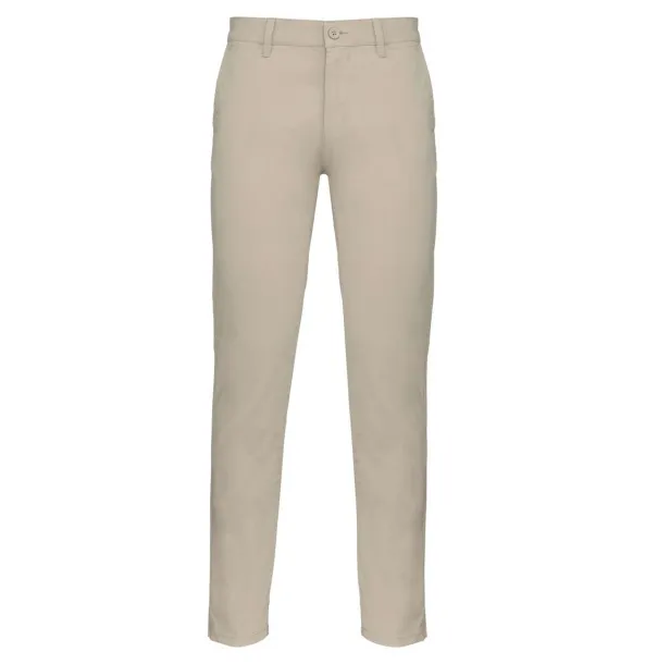  Chino muške hlače - 245 g/m² - Kariban Beige