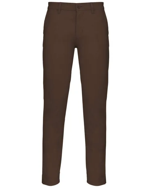  Chino muške hlače - 245 g/m² - Kariban Chocolate