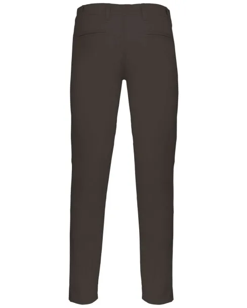  MEN'S CHINO TROUSERS- 245 g/m² - Kariban Tamno siva