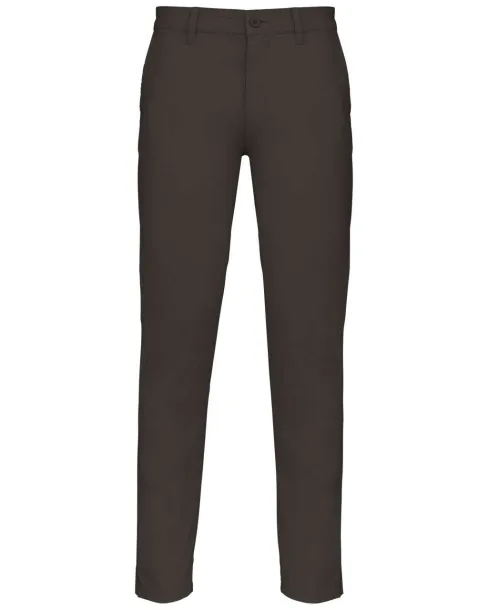  MEN'S CHINO TROUSERS- 245 g/m² - Kariban Tamno siva