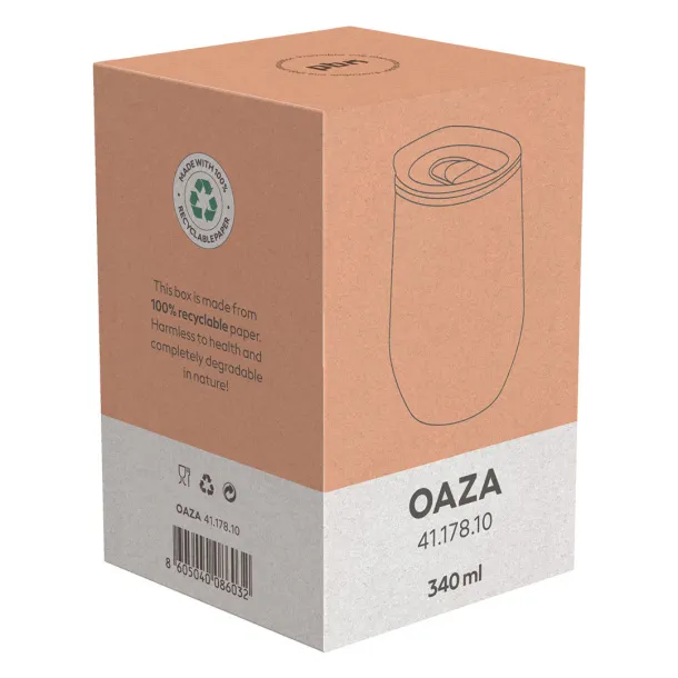 OAZA Travel mug, 340 ml - CASTELLI Black