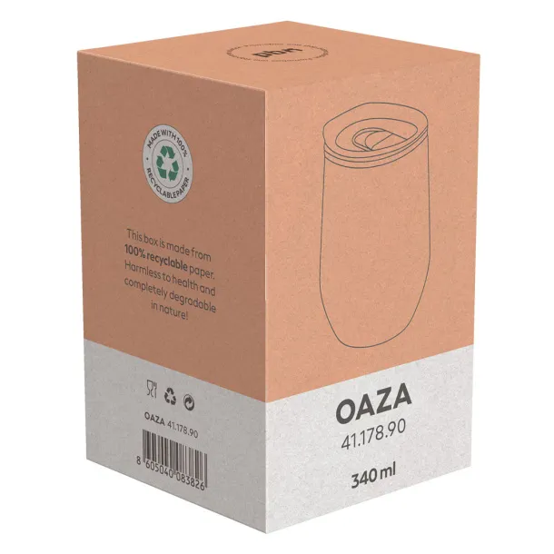 OAZA Travel mug, 340 ml - CASTELLI White