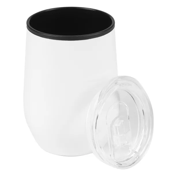 OAZA Travel mug, 340 ml - CASTELLI White