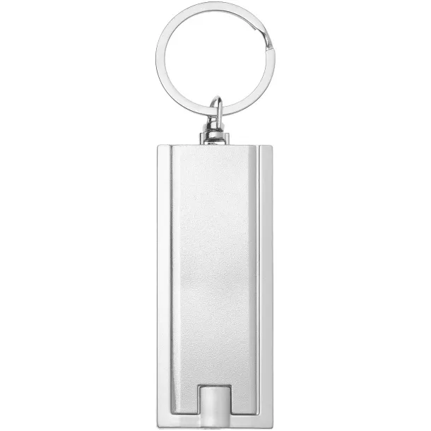 Castor LED keychain light Silver