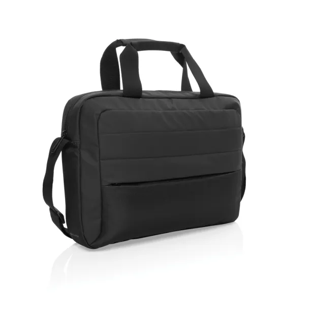  Armond AWARE™ RPET 15.6 inch laptop bag - XD Xclusive Black 