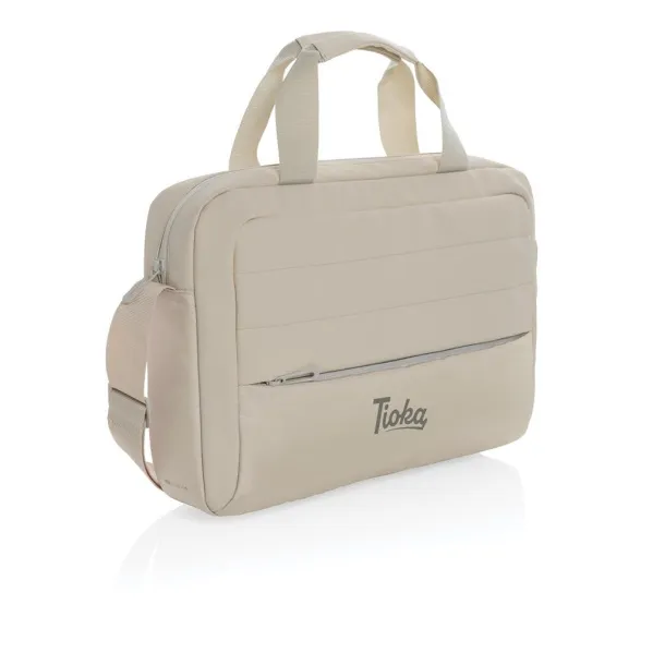  Armond AWARE™ RPET 15.6 inch laptop bag - XD Xclusive beige