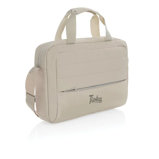  Armond AWARE™ RPET 15.6 inch laptop bag - XD Xclusive beige