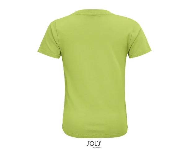  SOL'S CRUSADER KIDS - ROUND-NECK FITTED JERSEY T-SHIRT - SOL'S Apple Green