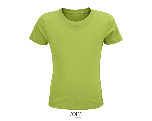  SOL'S CRUSADER KIDS - ROUND-NECK FITTED JERSEY T-SHIRT - SOL'S Apple Green