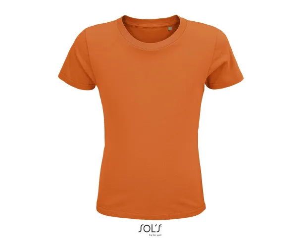  SOL'S CRUSADER KIDS - ROUND-NECK FITTED JERSEY T-SHIRT - SOL'S Orange