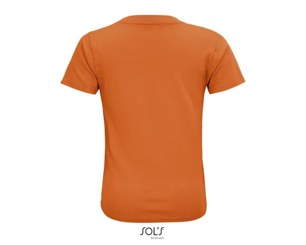  SOL'S CRUSADER KIDS - ROUND-NECK FITTED JERSEY T-SHIRT - SOL'S Orange