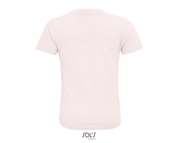  SOL'S CRUSADER KIDS - ROUND-NECK FITTED JERSEY T-SHIRT - SOL'S Pale Pink