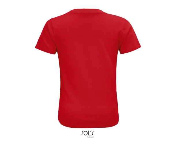  SOL'S CRUSADER KIDS - ROUND-NECK FITTED JERSEY T-SHIRT - SOL'S Red