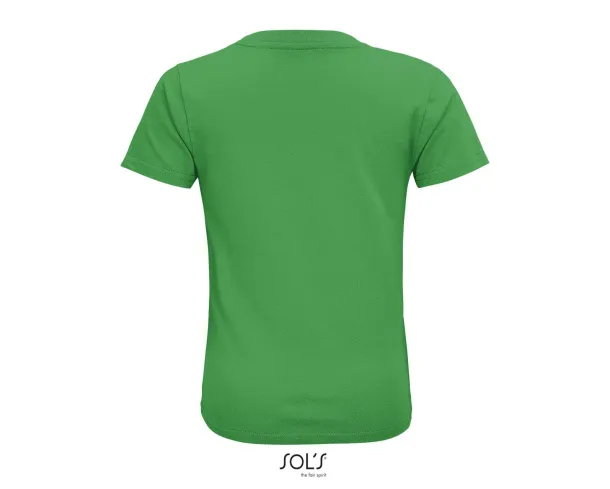  SOL'S CRUSADER KIDS - ROUND-NECK FITTED JERSEY T-SHIRT - SOL'S Kelly Green