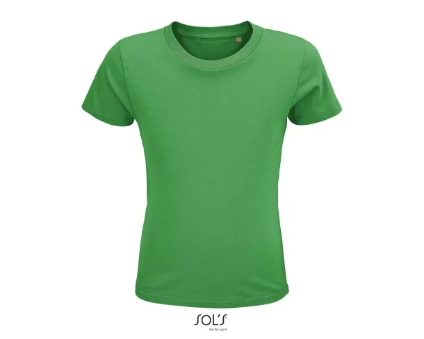  SOL'S CRUSADER KIDS - ROUND-NECK FITTED JERSEY T-SHIRT - SOL'S Kelly Green