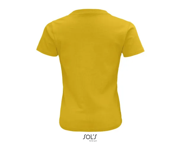  SOL'S CRUSADER KIDS - ROUND-NECK FITTED JERSEY T-SHIRT - SOL'S Gold