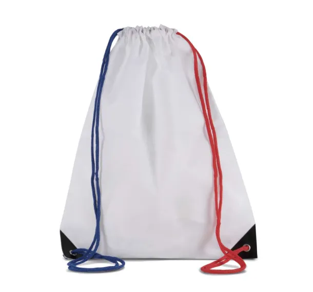  DRAWSTRING BACKPACK - Kimood White Blue